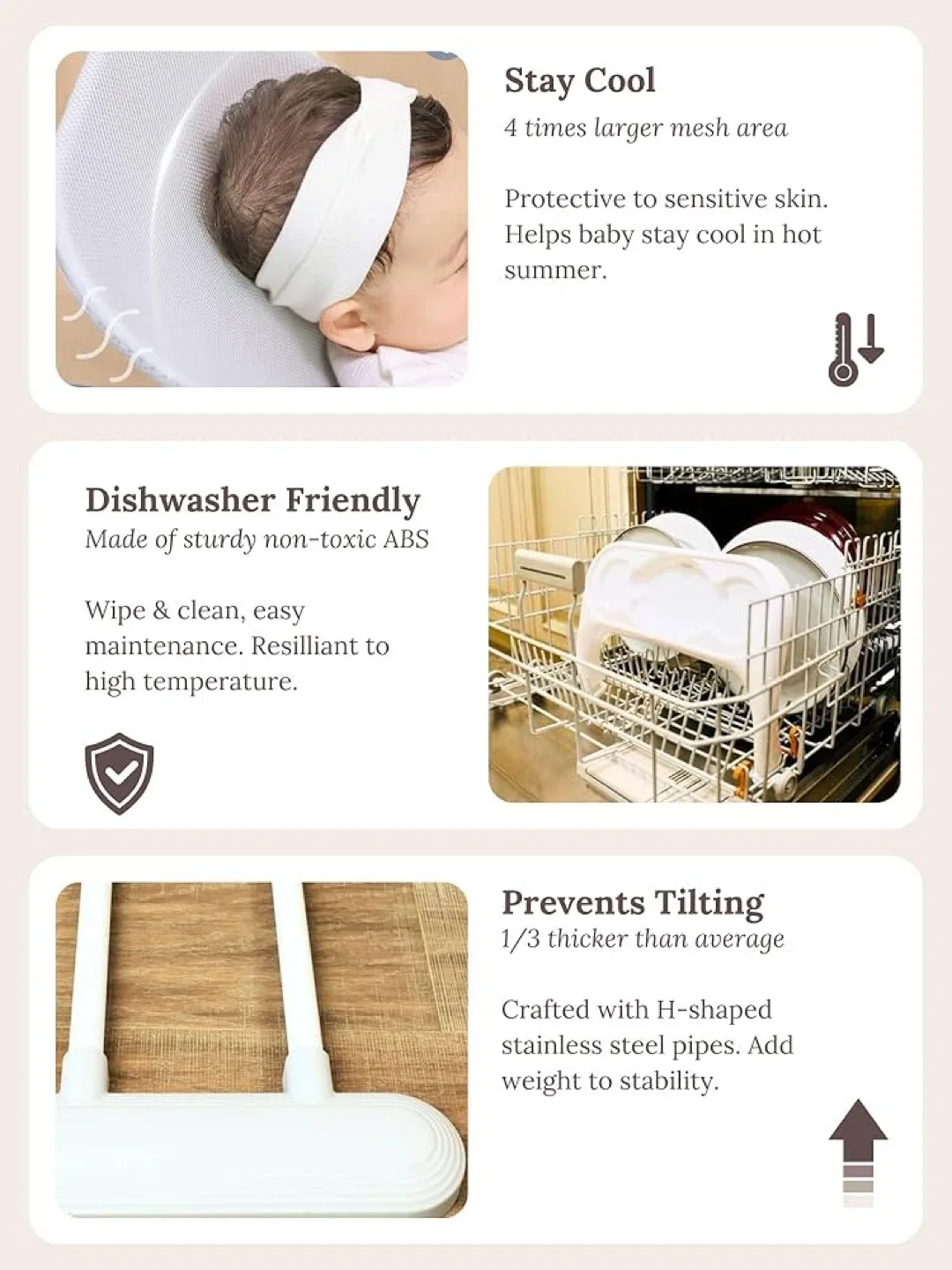 Baby Bouncer 4-in-1 / 3-Level Recline Foldable Seat w Play Bar image indicator(5)