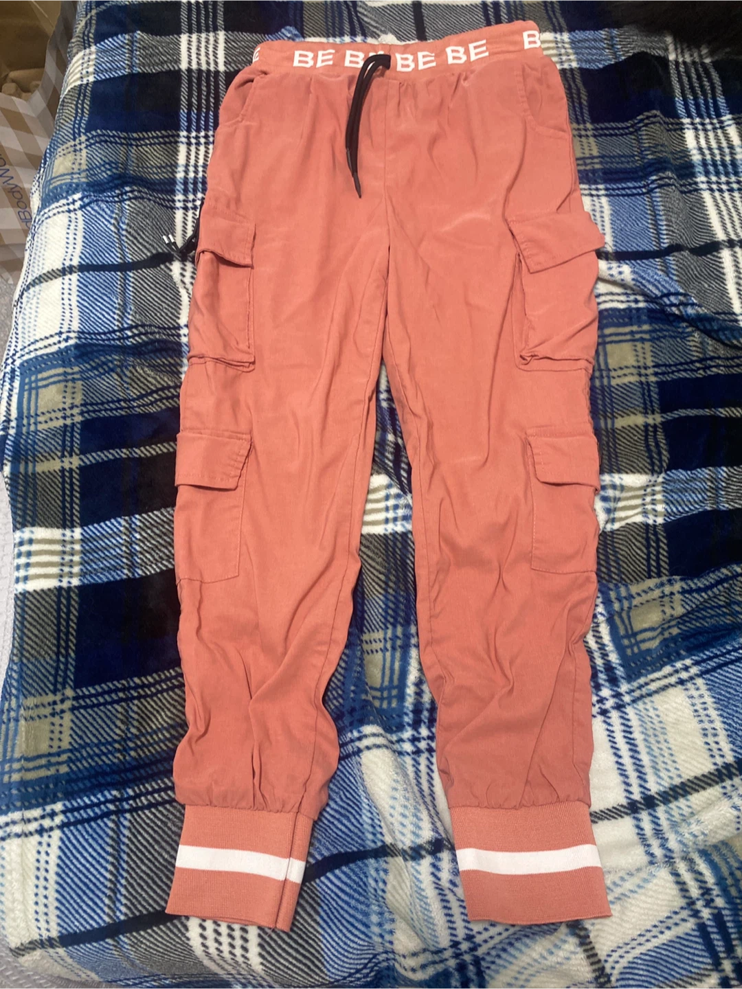 Bebe Coral Cargo Pants