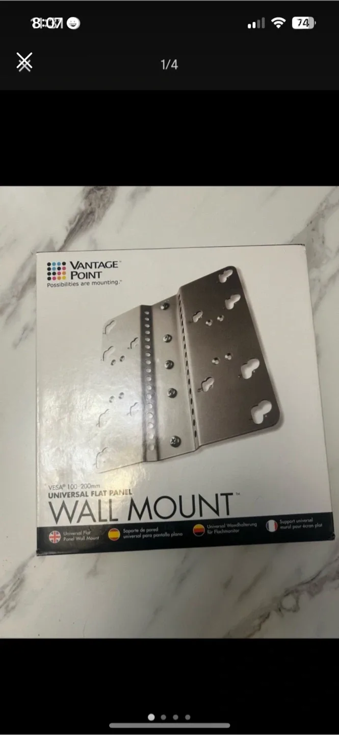 Vantage Point Universal Flat Panel Wall Mount