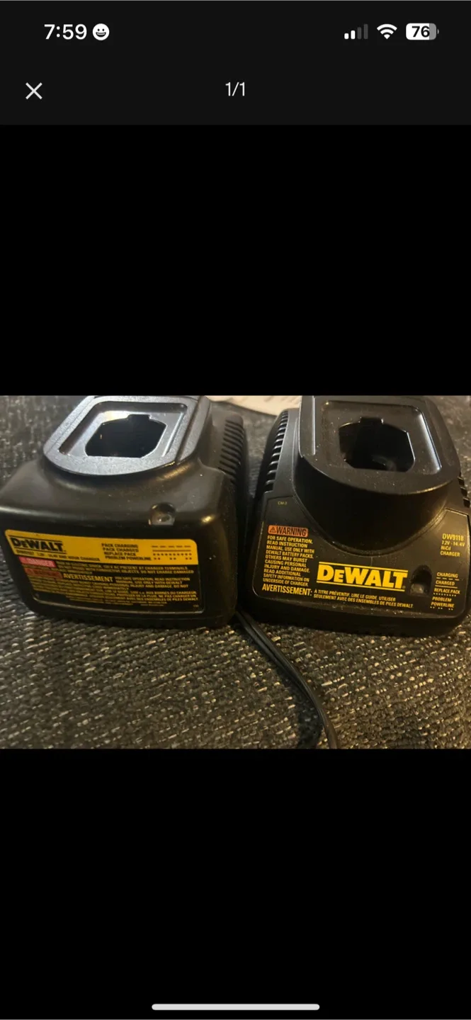 DeWalt DW9118 12V-14.4V Ni-Cd Charger