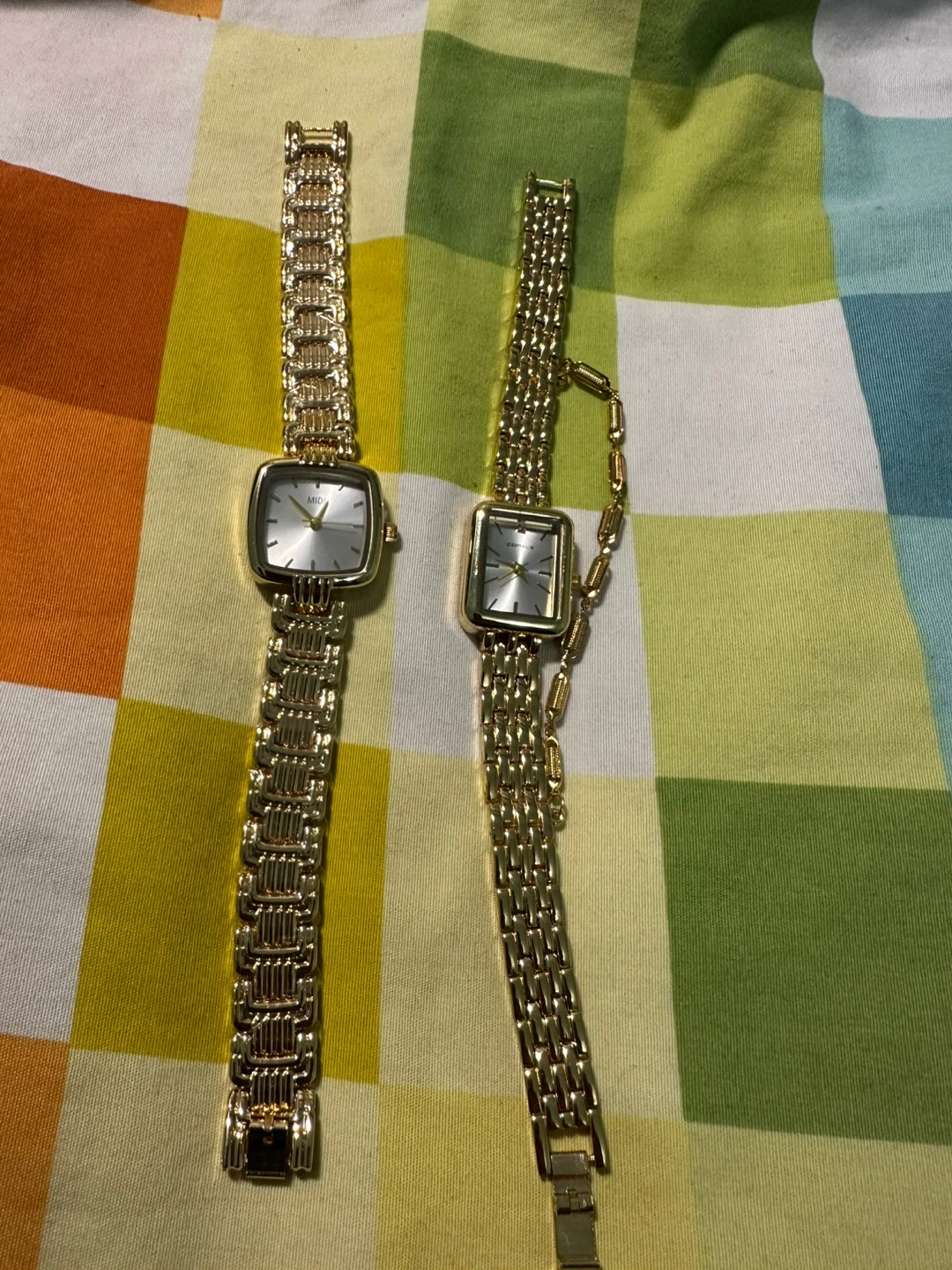 Two Ladies' Gold-Tone Watches