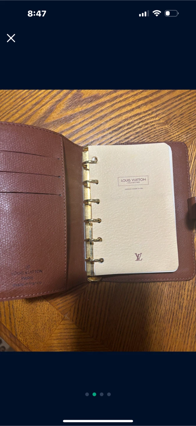 Louis Vuitton Brown Agenda PM - photo 2