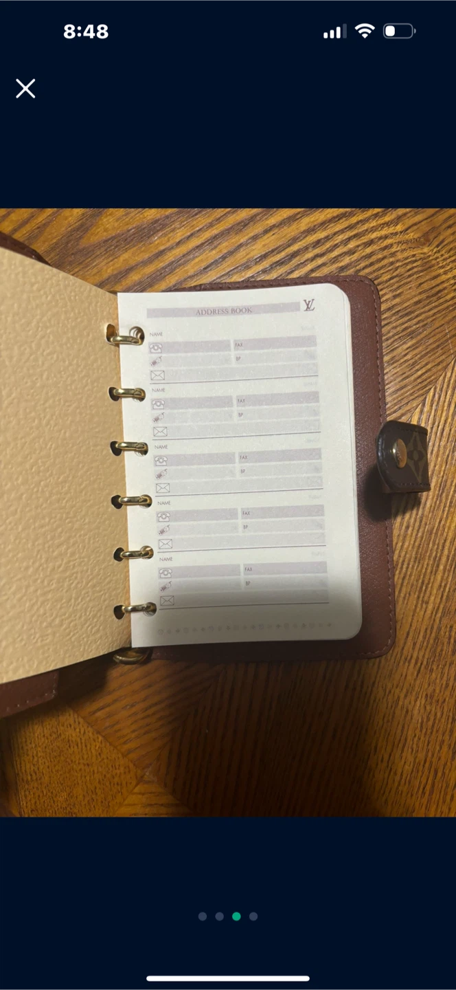 Louis Vuitton Brown Agenda PM - photo 3