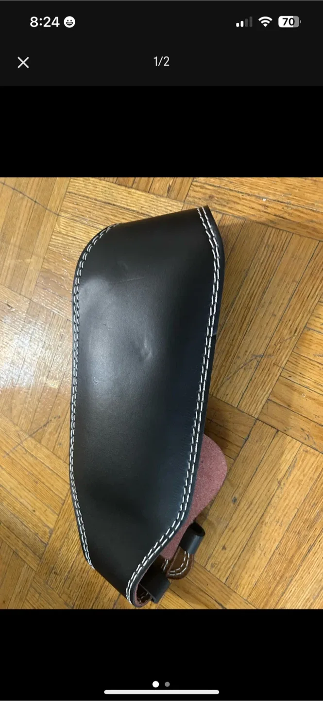 Leather Weightlifting Belt