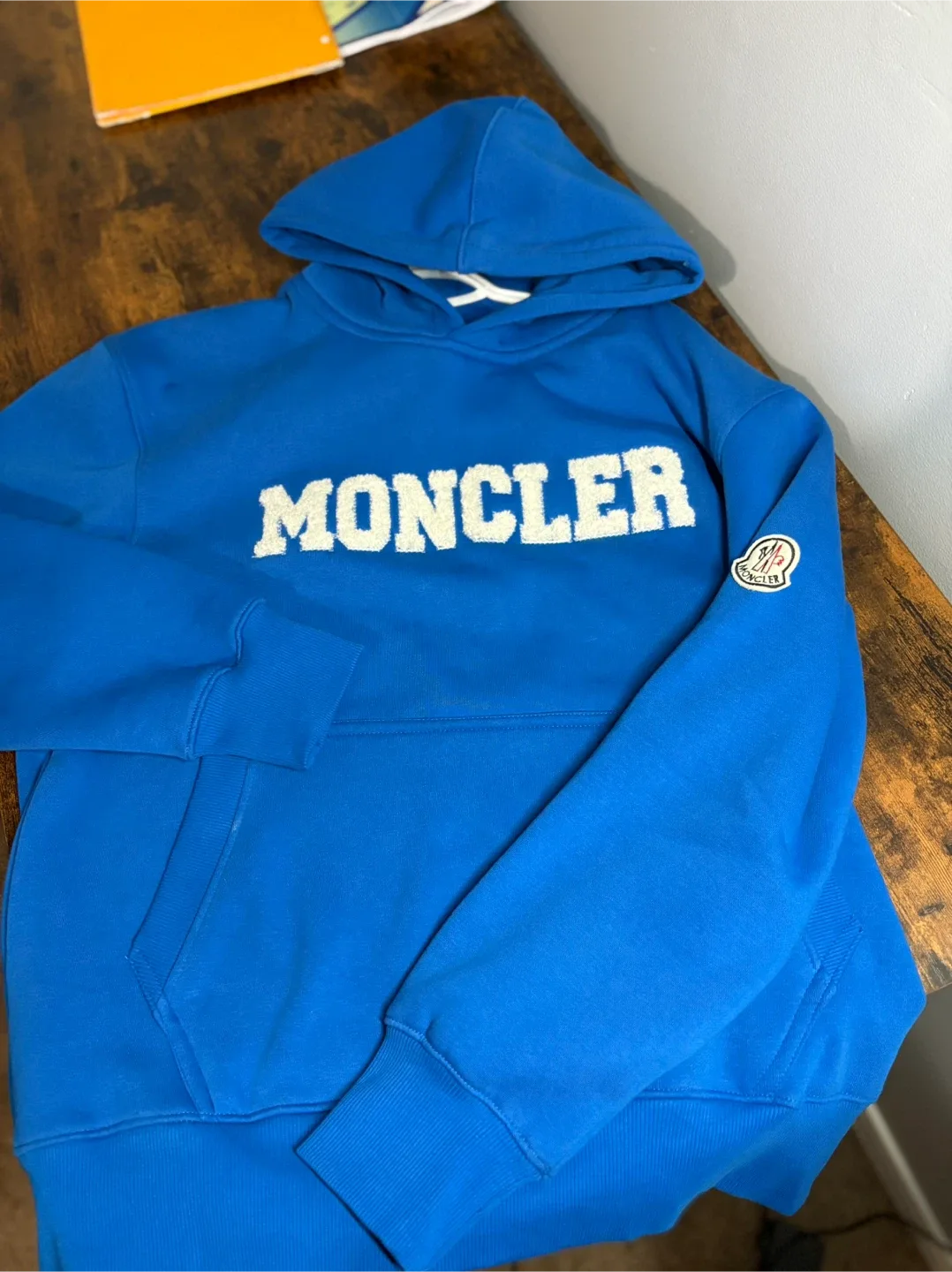 Moncler Blue Hoodie image indicator(2)