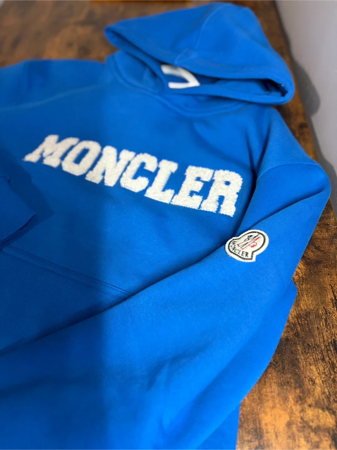 Moncler Blue Hoodie image indicator(3)