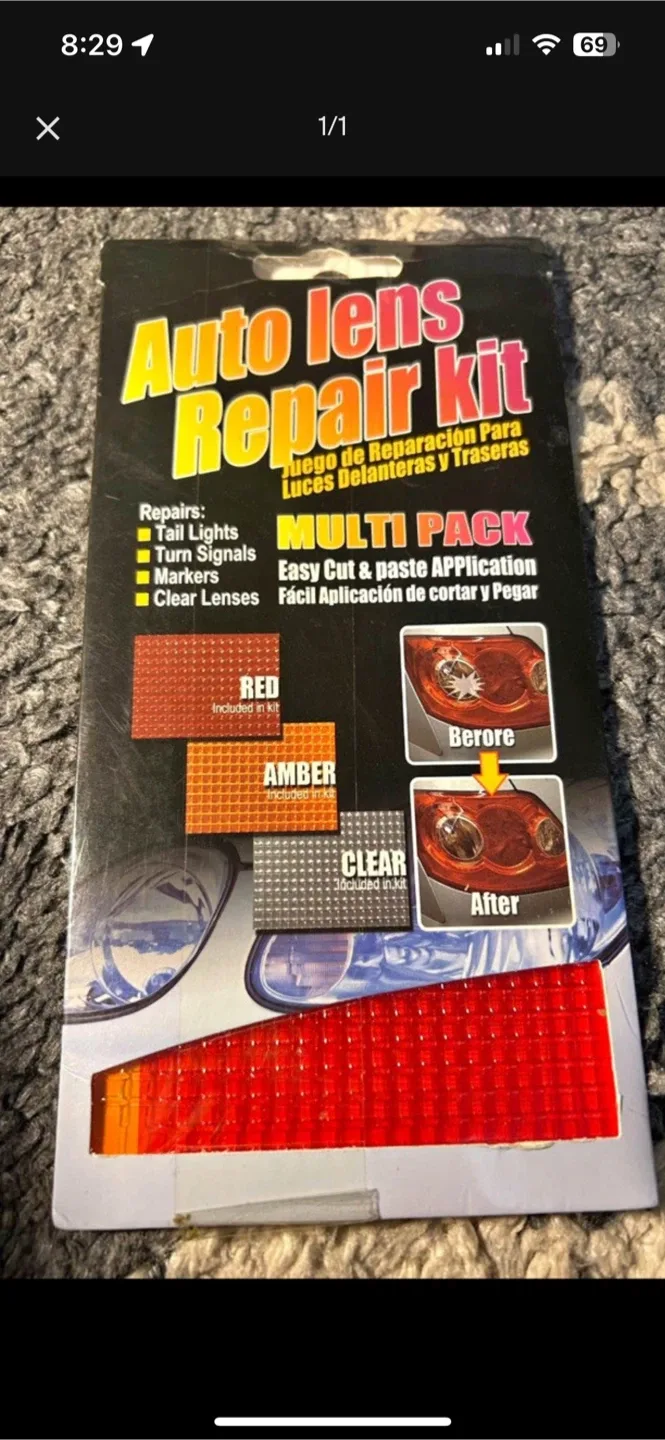 Auto Lens Repair Kit - Multi Pack