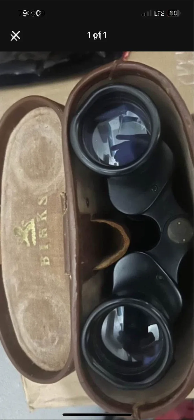 Birks Binoculars with Case