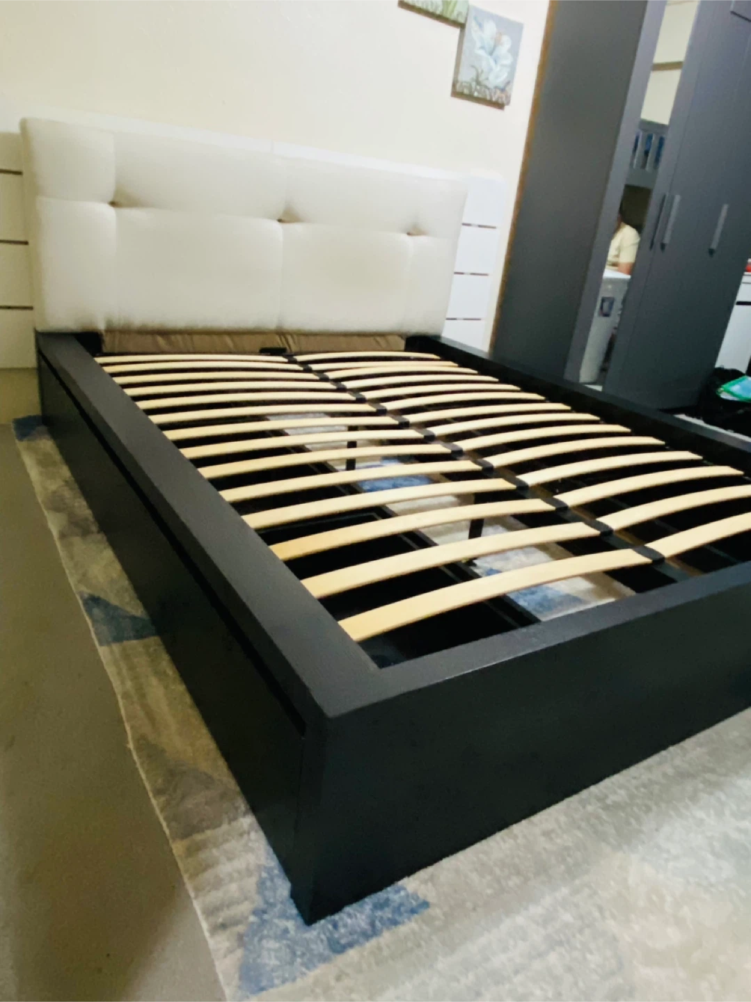 Queen Bed Frame with 6 Storage drawers