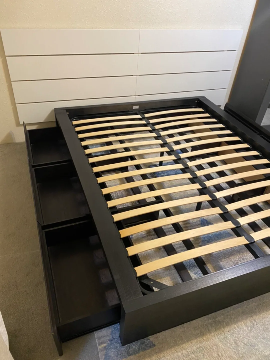 Queen Bed Frame with 6 Storage drawers image indicator(7)