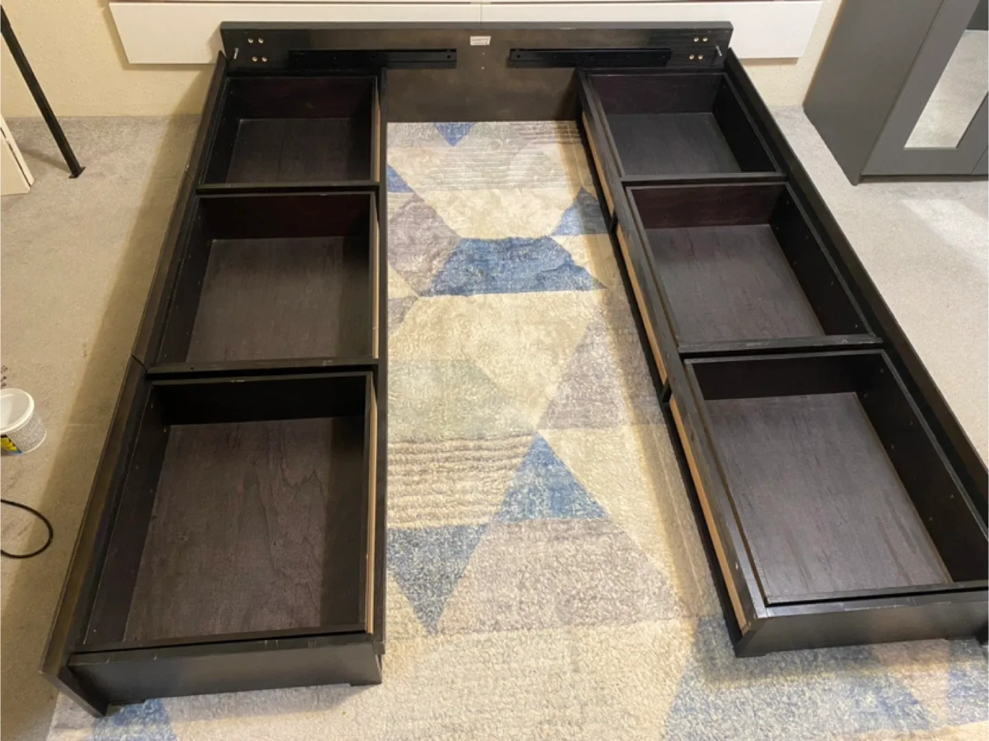 Queen Bed Frame with 6 Storage drawers image indicator(10)