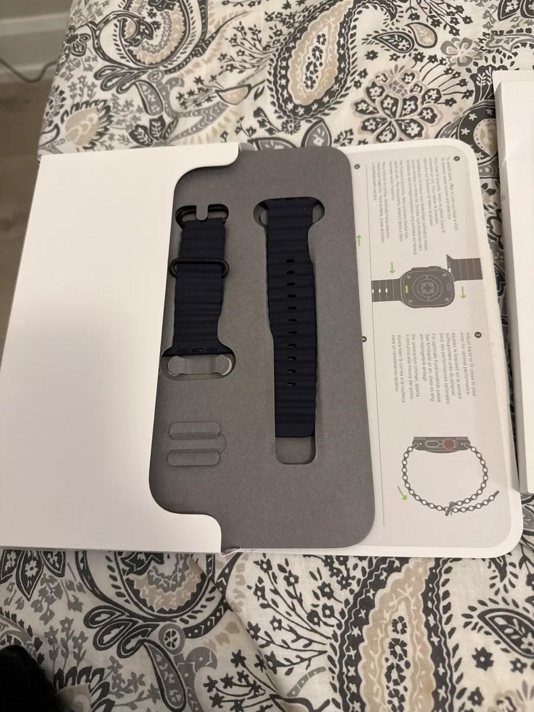 New Apple Watch Ultra 49mm Navy Ocean Band image indicator(2)