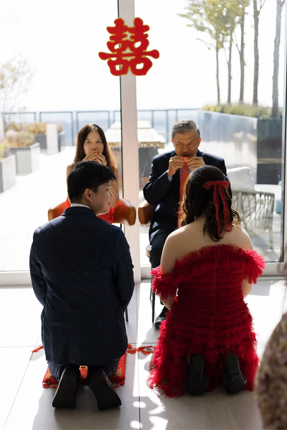 Needle and thread dress - red ruffle image indicator(2)