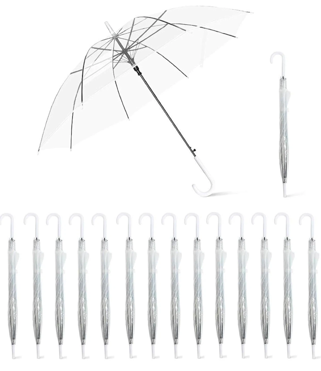 Clear Bubble Umbrella (15 pcs) - photo 2