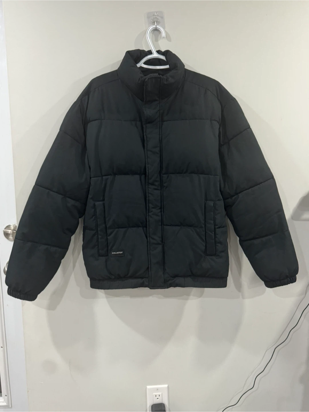 Hollister Black Puffer Jacket