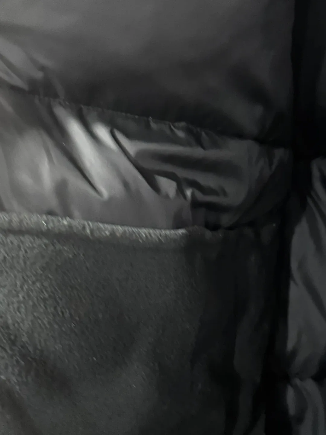 Hollister Black Puffer Jacket image indicator(7)