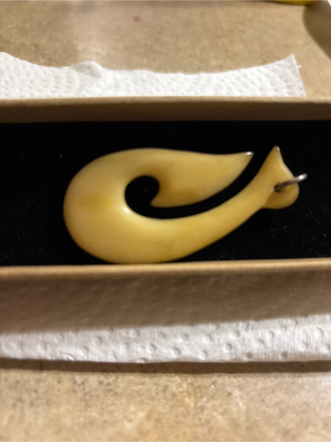 Hei Matau Fish Hook Pendant - photo 2