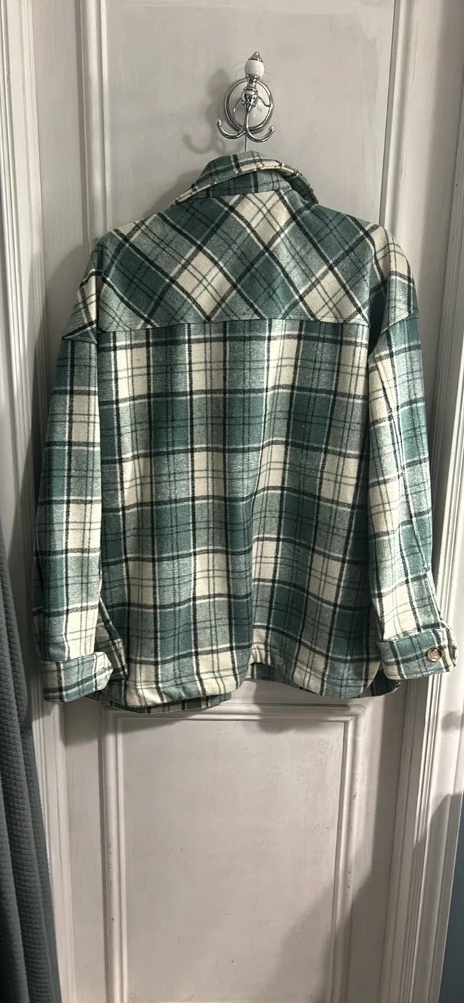 Green Plaid Shacket image indicator(2)