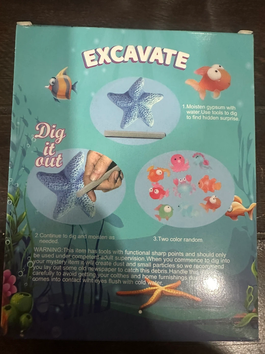 Excavate Marine Life Series Blind Box, Ages 6+ - photo 2