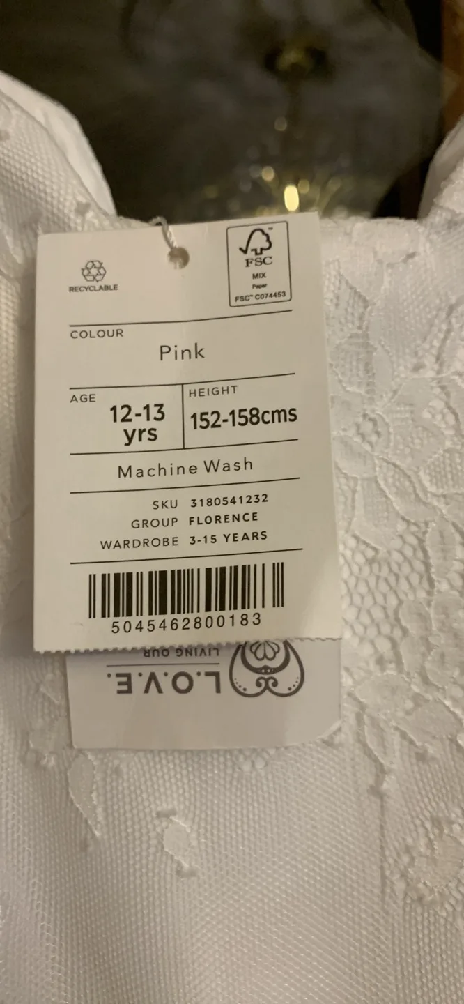 New Monsoon Children Party Dress - Size 12-13 yrs image indicator(3)