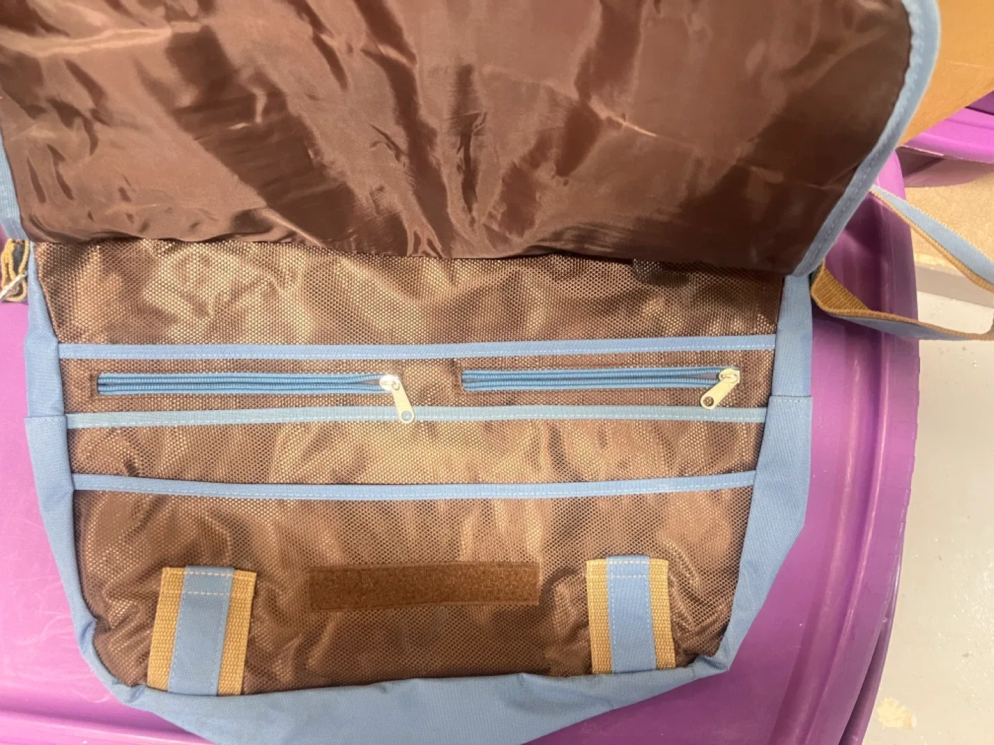 Kids Bagpack Blue Shoulder Bag image indicator(3)