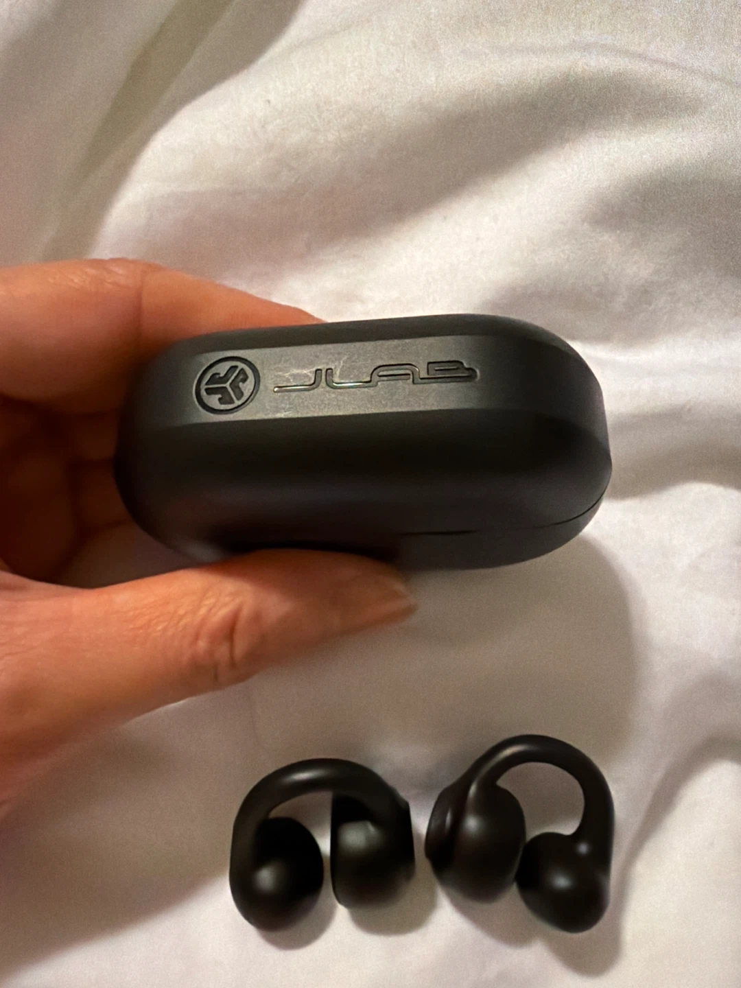 JLab Open Sport Air Earbuds - Black - photo 2
