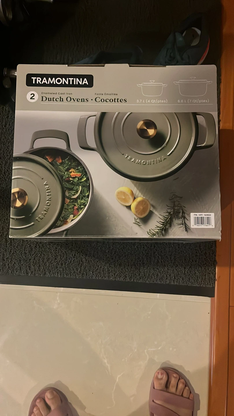 Tramontina Enameled Cast Iron Dutch Oven Set