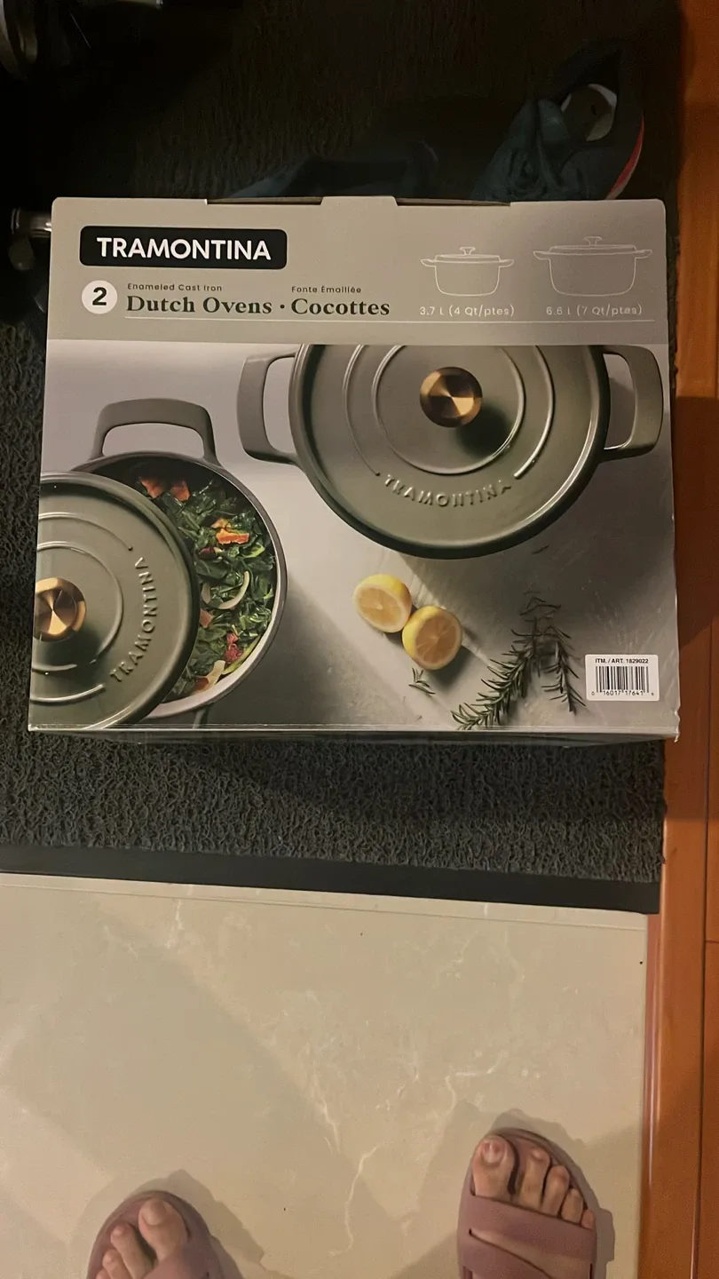 Tramontina Enameled Cast Iron Dutch Oven Set