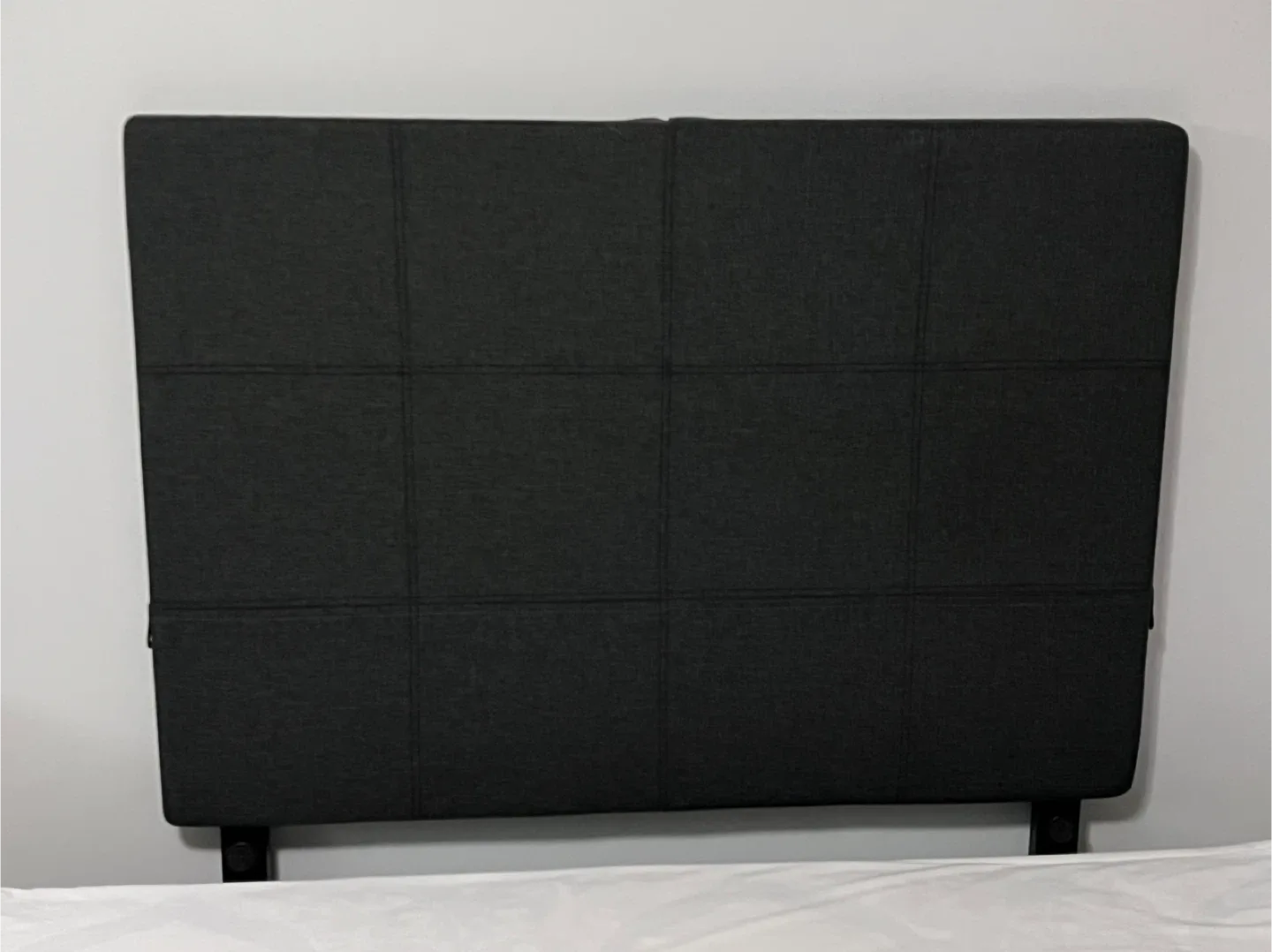 Upholstered Headboard - Dark Grey thumbnail
