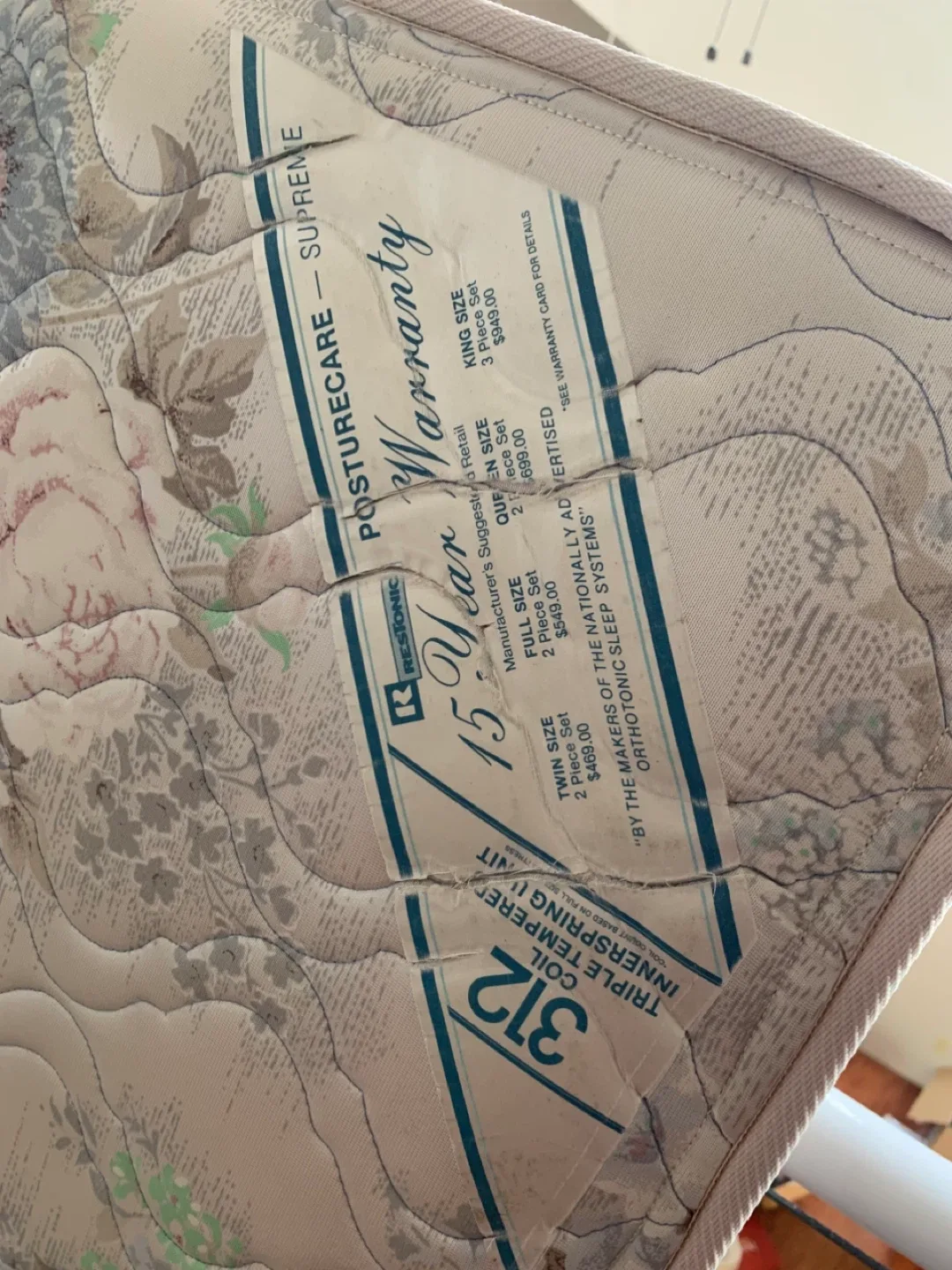 Sold spring support Mattress image indicator(4)