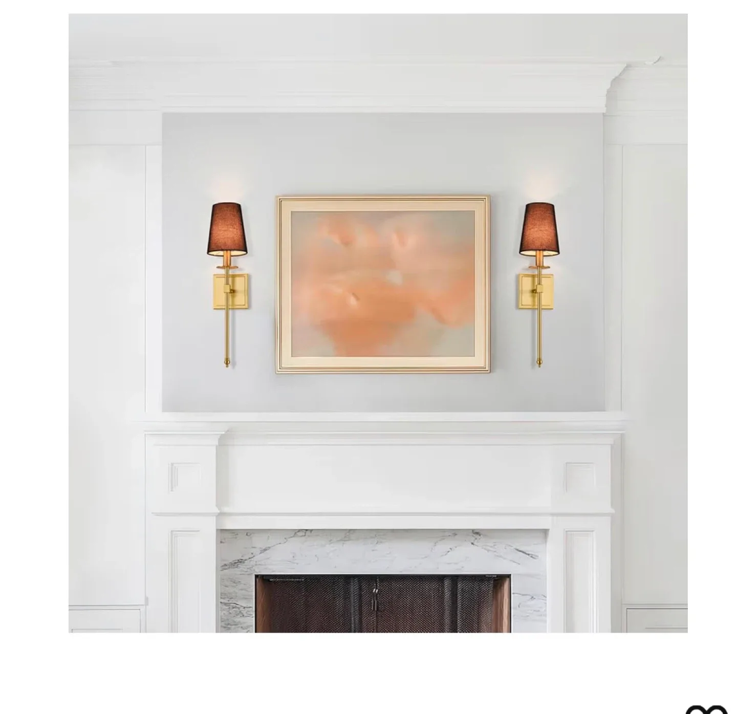 XinBei Brushed Brass Wall Sconce Lighting Set image indicator(6)