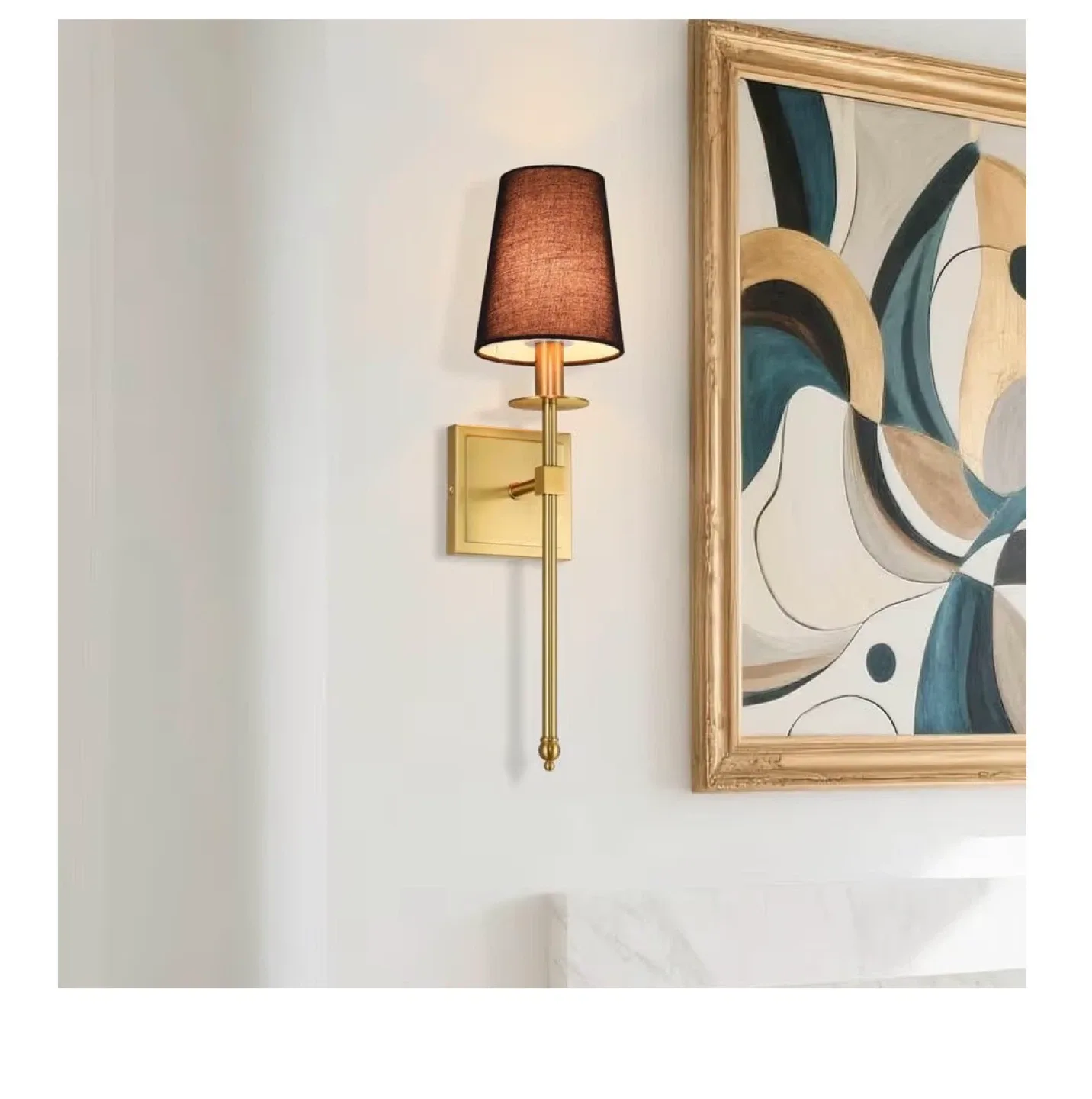 XinBei Brushed Brass Wall Sconce Lighting Set image indicator(3)