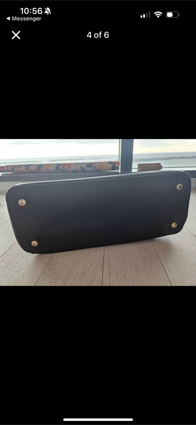 Coach Black Leather Casey Tote - photo 3