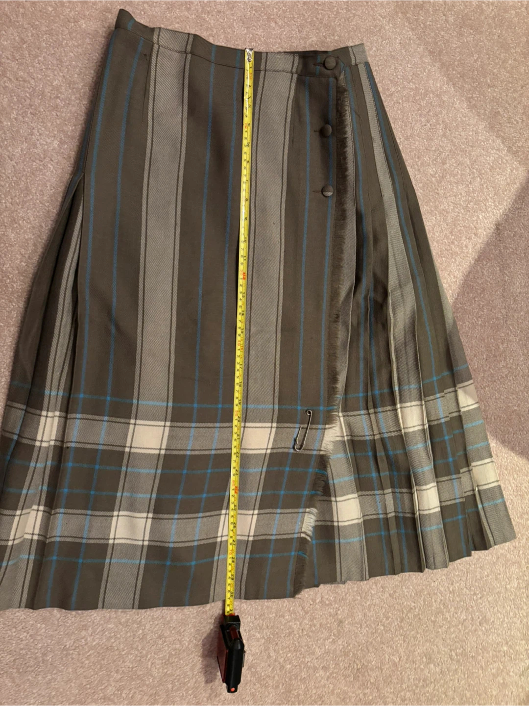 Wool Kilt Skirt - photo 5