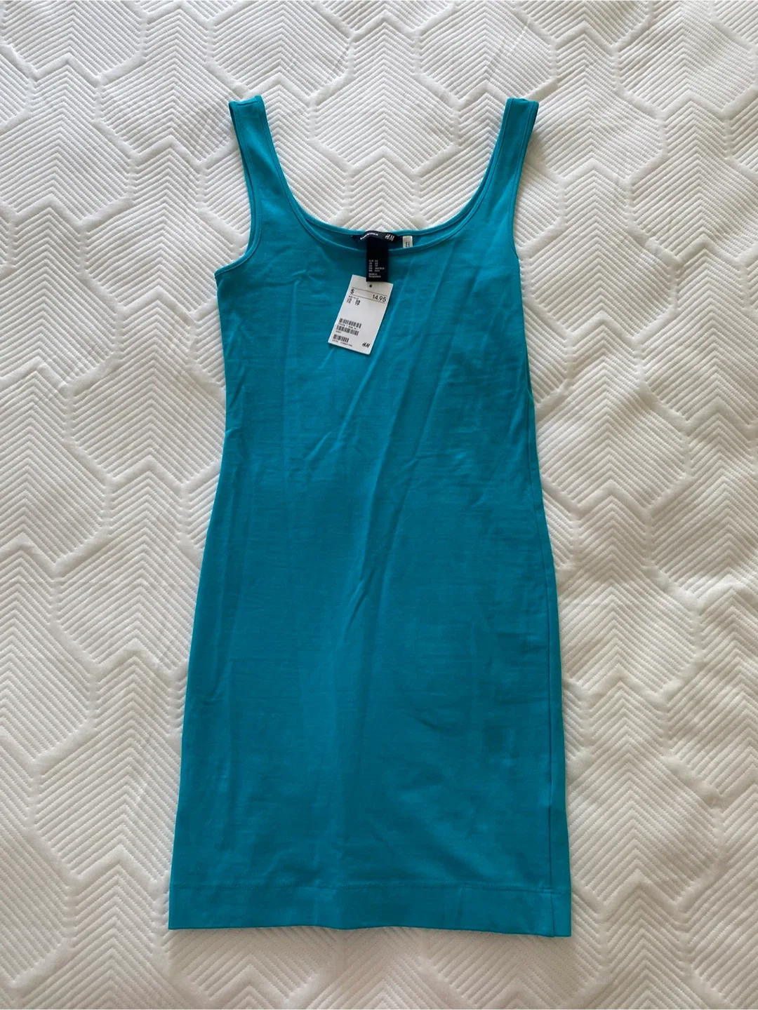 New With Tags H&M Basic Blue Tank Dress - Size XS