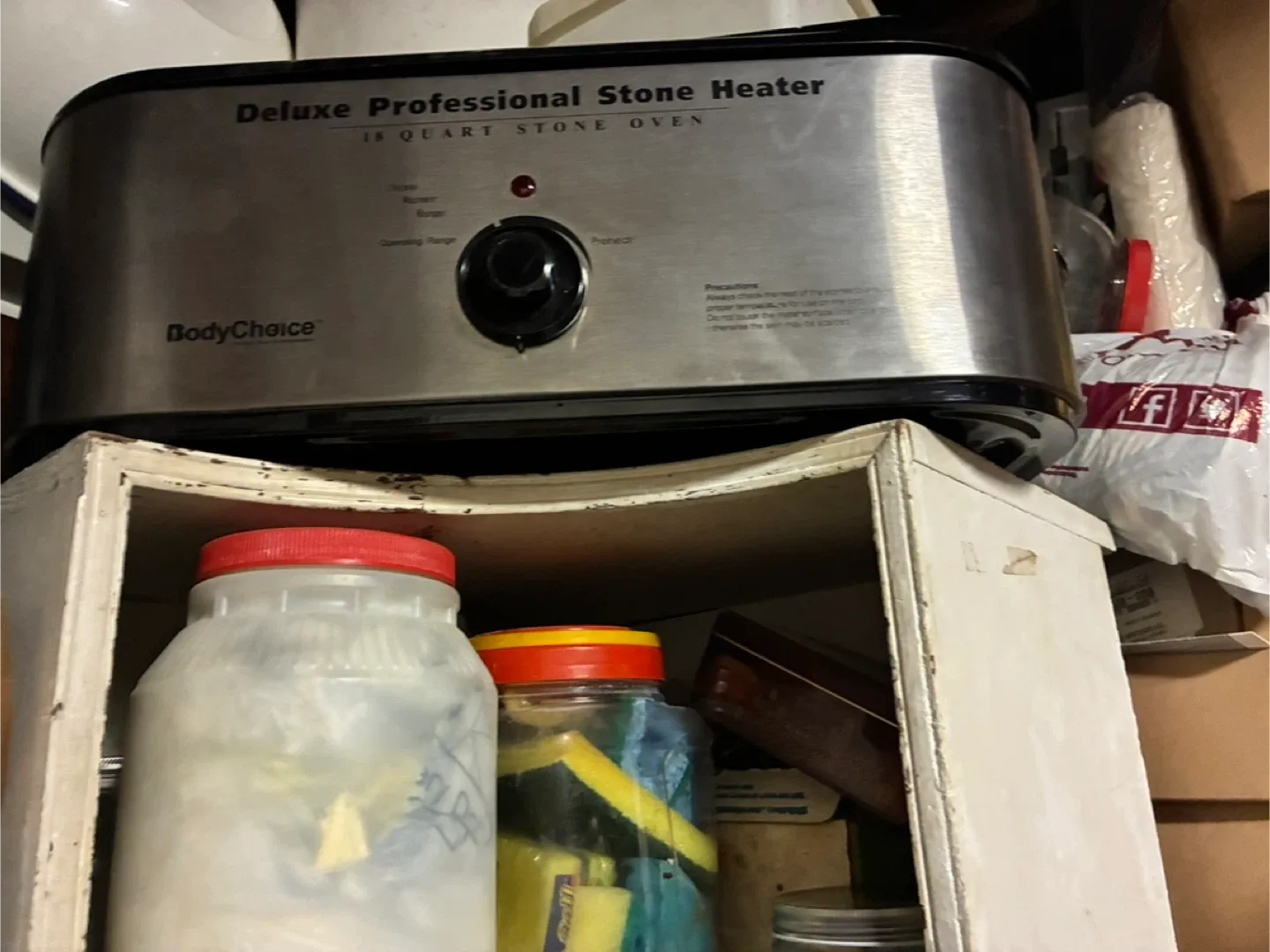 BodyChoice Deluxe Professional Stone Heater 18 Quart image indicator(3)