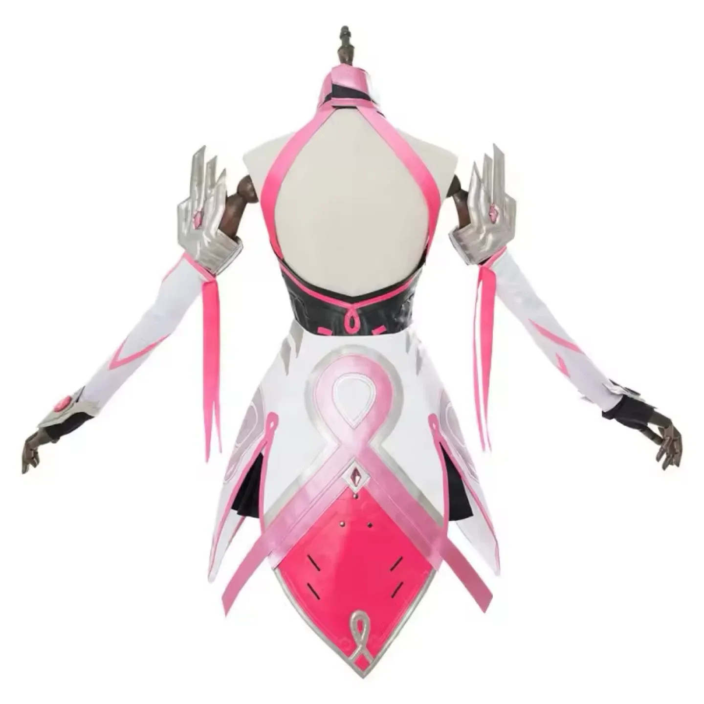 Pink & White Cosplay Costume image indicator(2)