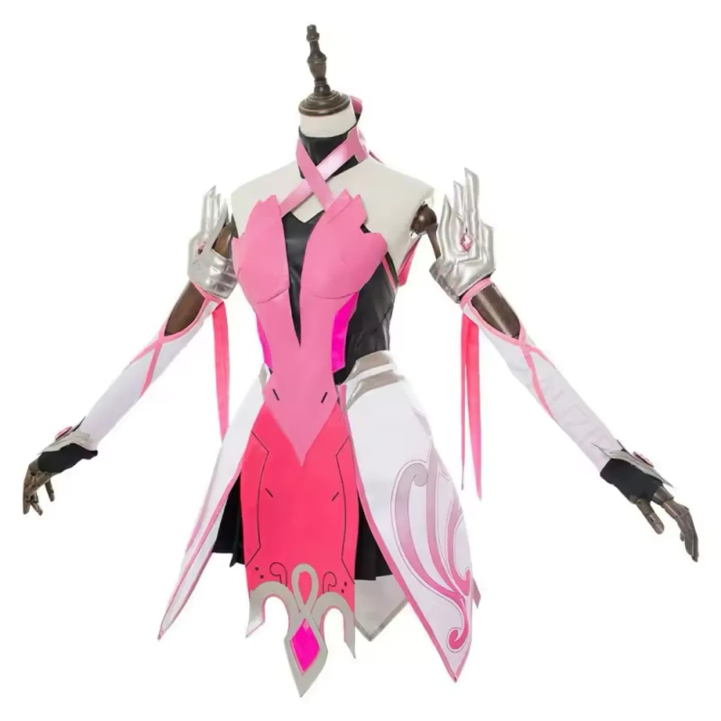 Pink & White Cosplay Costume image indicator(4)
