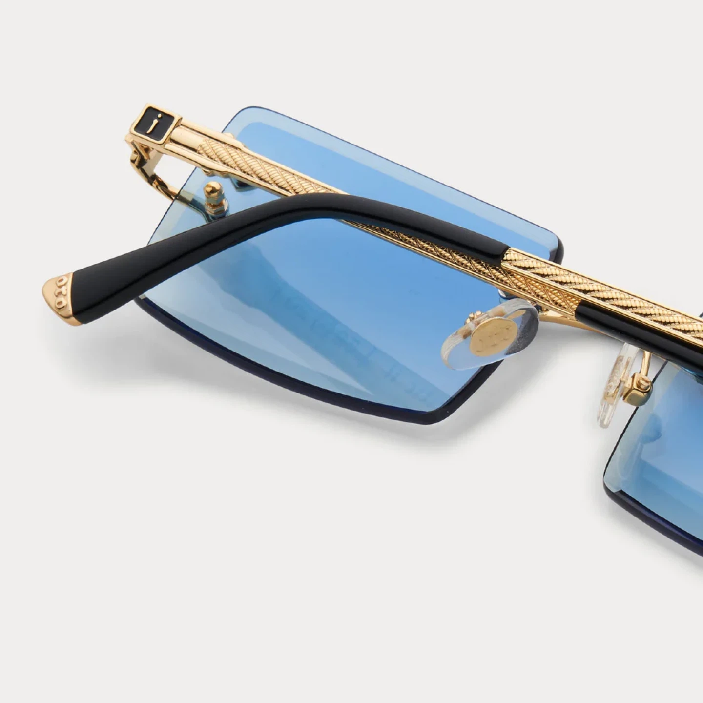 James Oro Collection I Authentic II Blue Sunglasses