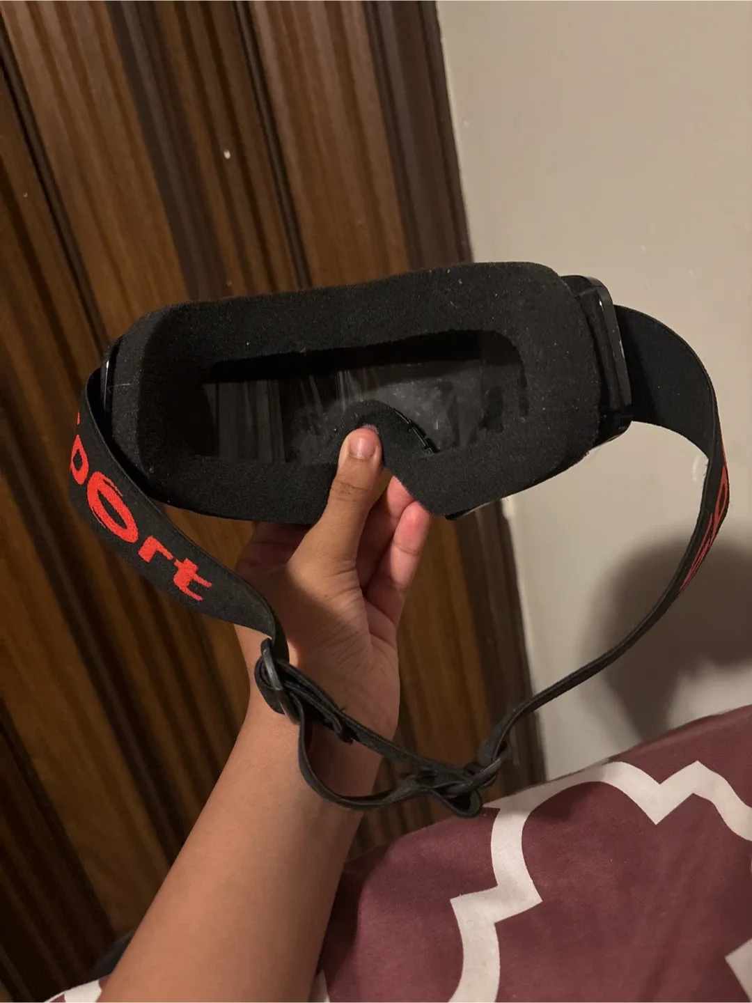 Skiing goggles image indicator(3)