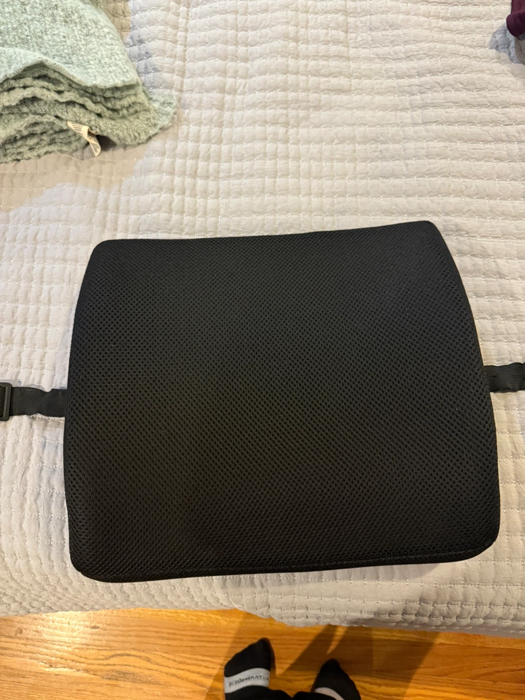 Samsonite Ergonomic Lumbar Support Pillow - Black