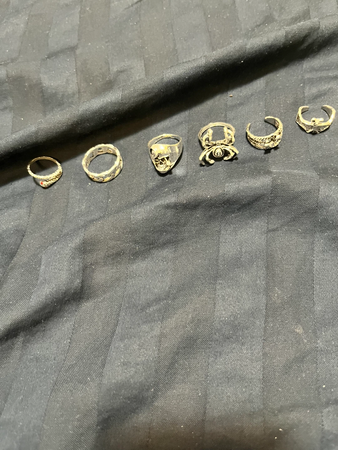 Assorted Silver Rings
