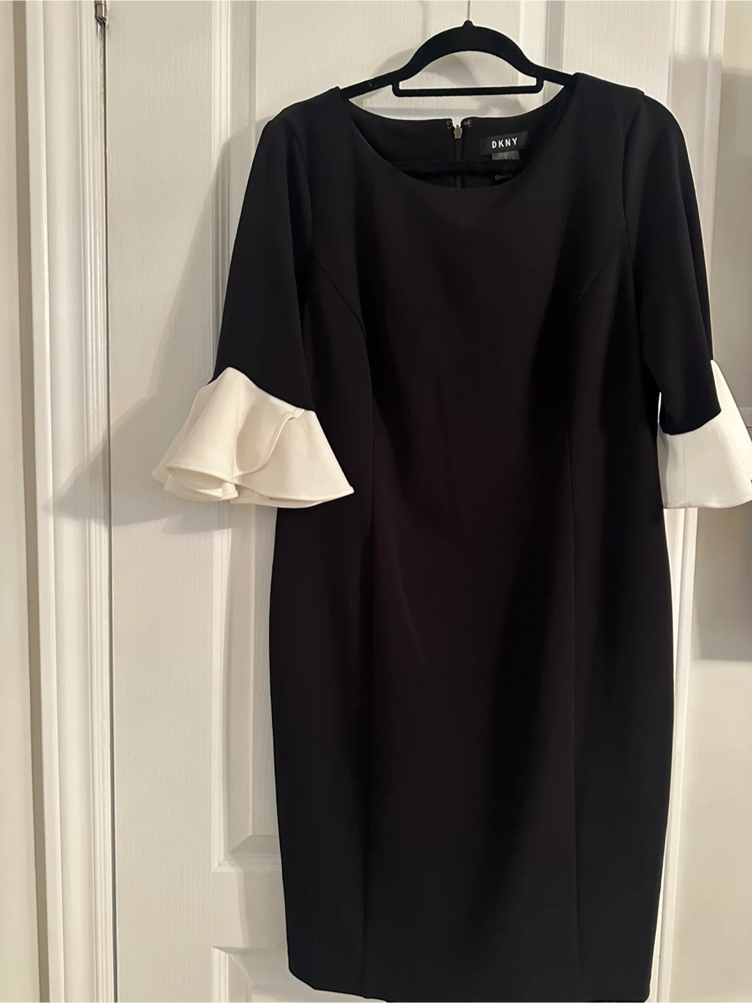 DKNY Black & White Dress
