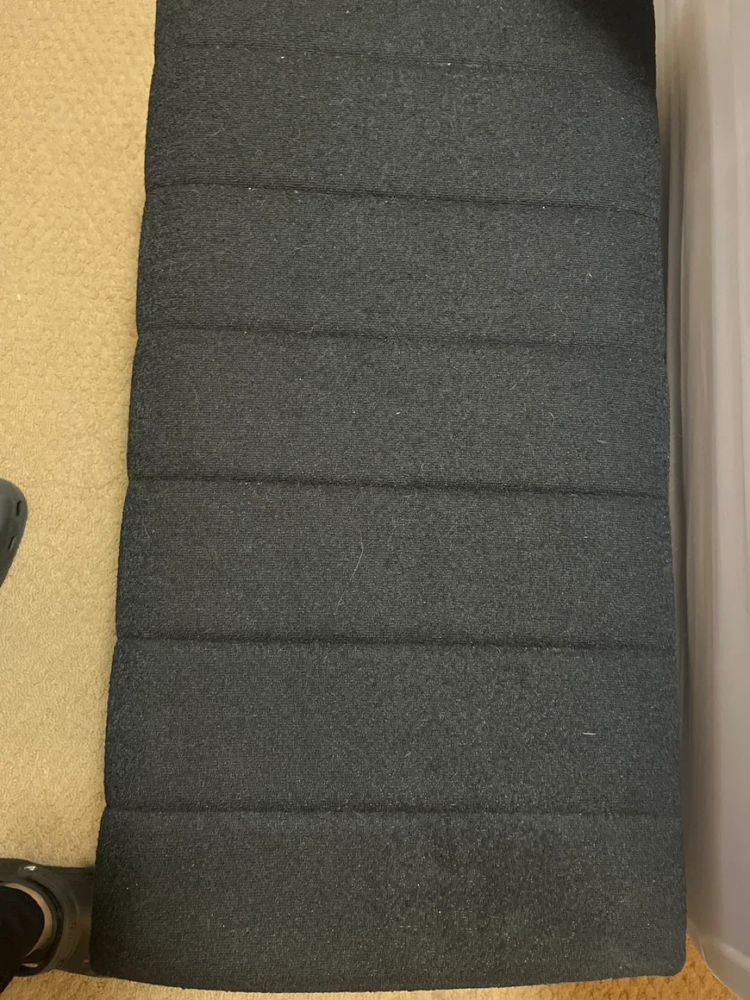 Black Storage Ottoman Bench image indicator(2)