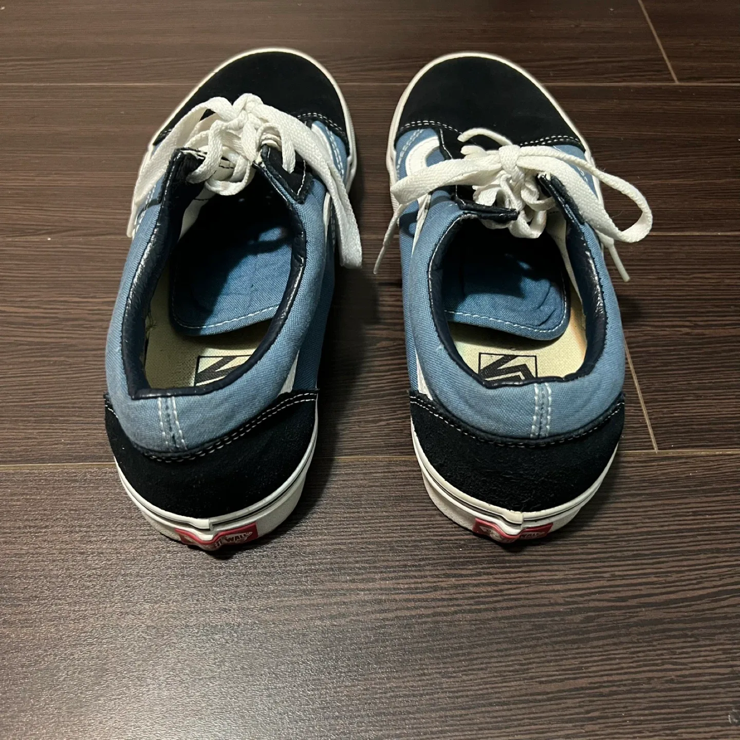 Vans Old Skool Blue/Black - M US 9 / W US 10.5 image indicator(3)