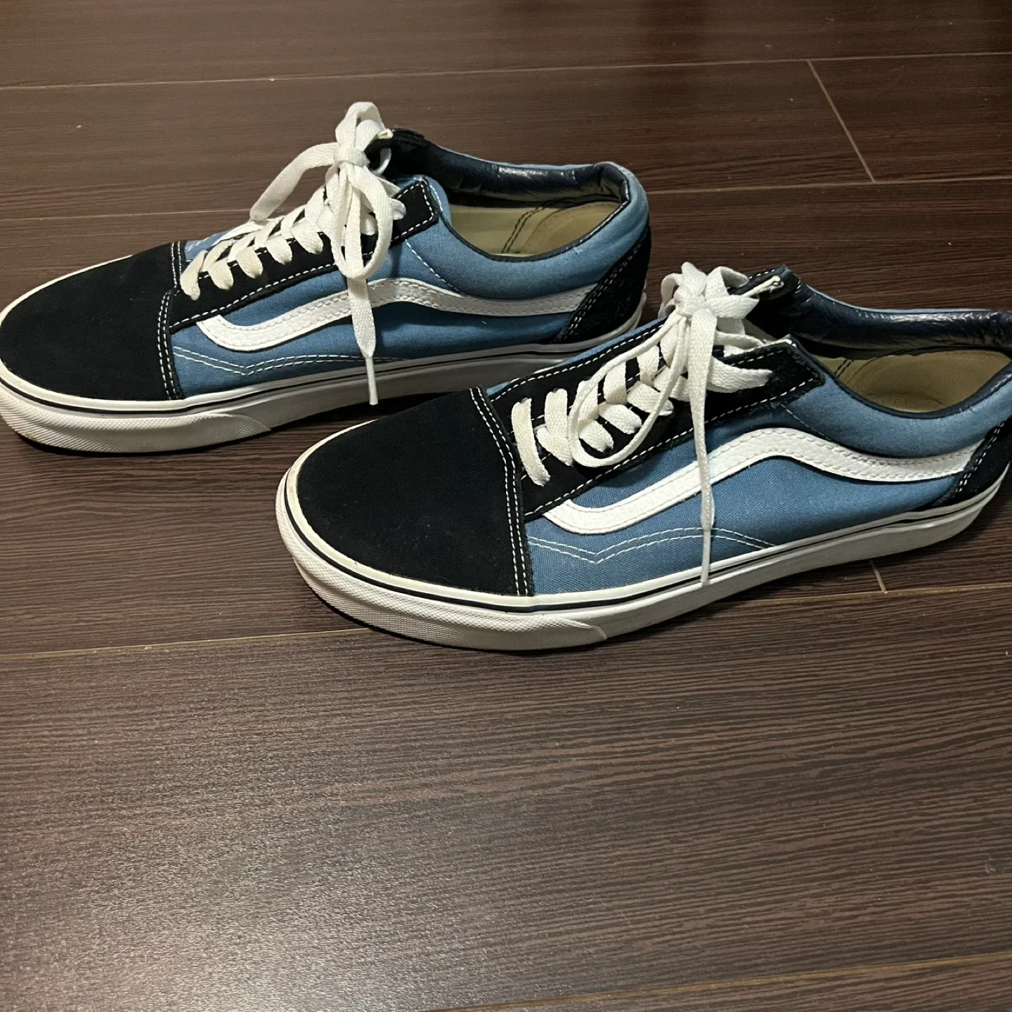Vans Old Skool Blue/Black - M US 9 / W US 10.5 image indicator(2)