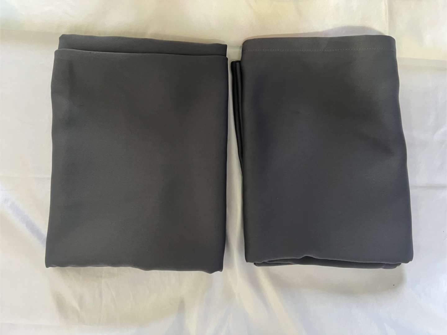 BGment Gray Polyester Curtains (Set of 2) - photo 4