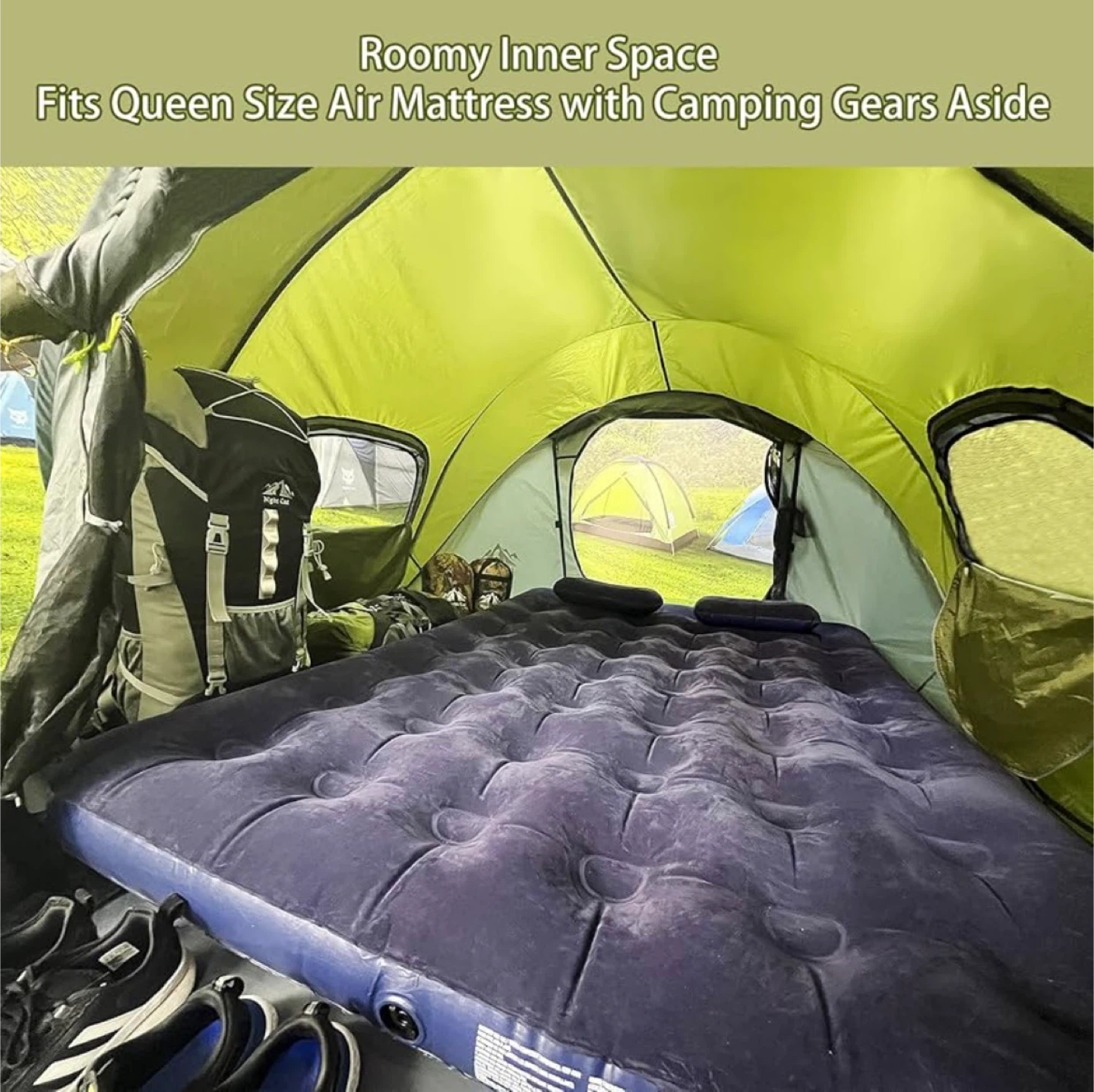 Night Cat Pop Up Tent - Sleeps 2-3 - photo 4