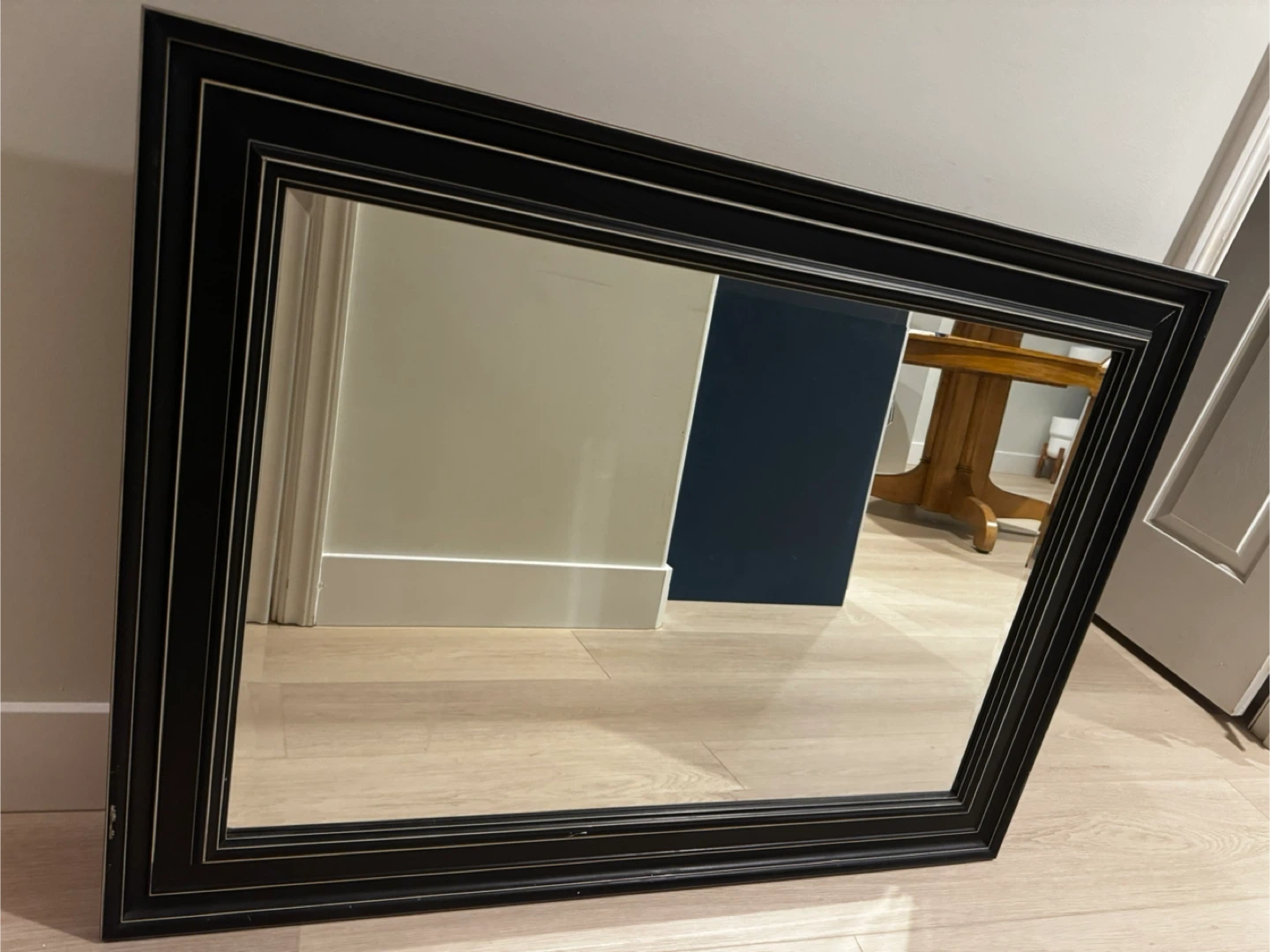 Black Framed Wall Mirror
