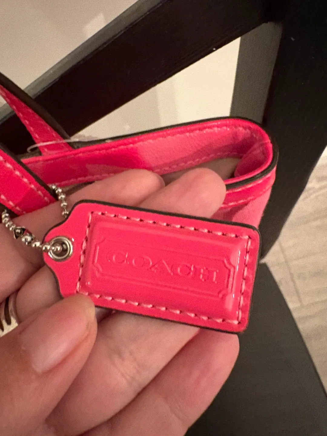 Coach Pink Tote Bag image indicator(4)